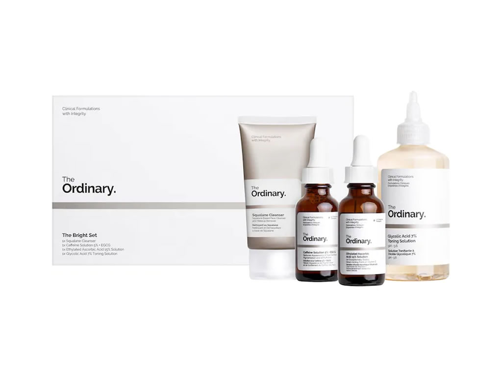 THE ORDINARY THE BRIGHTENING SET THE ORDINARY THE BRIGHTENING SET