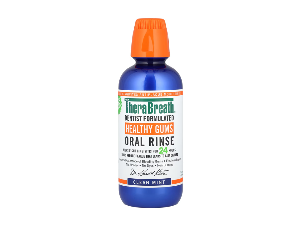 THERABREATH ORAL RINSE HEALTHY GUMS CLEAN MINT 473ML THERABREATH ORAL RINSE HEALTHY GUMS CLEAN MINT 473ML