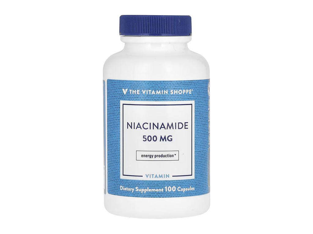 THE VITAMIN SHOPPE NIACINAMIDE 500MG - 100 CAPSULAS THE VITAMIN SHOPPE NIACINAMIDE 500MG - 100 CAPSULAS