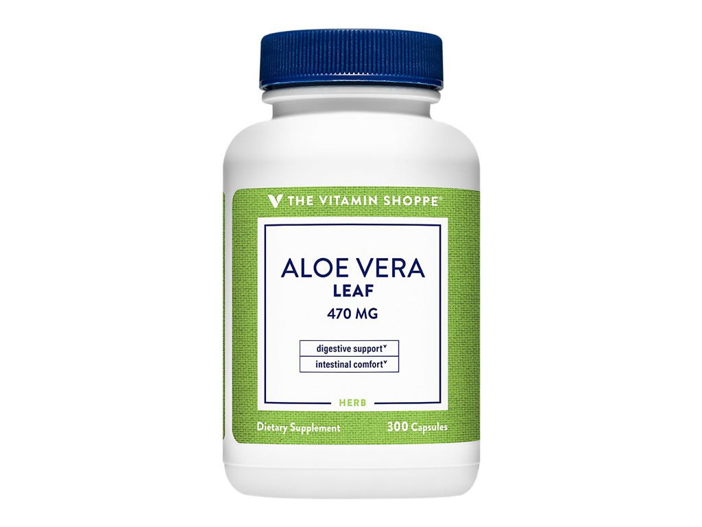 THE VITAMIN SHOPPE ALOE VERA 470MG - 300 CAPSULAS THE VITAMIN SHOPPE ALOE VERA 470MG - 300 CAPSULAS
