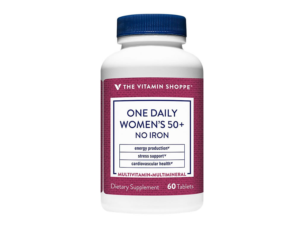 THE VITAMIN SHOPPE ONE DAILY WOMENS 50+ - 60 CAPSULAS THE VITAMIN SHOPPE ONE DAILY WOMENS 50+ - 60 CAPSULAS