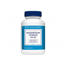 THE VITAMIN SHOPPE MAGNESIUM CITRATE 200MG - 300 CAPSULAS THE VITAMIN SHOPPE MAGNESIUM CITRATE 200MG - 300 CAPSULAS