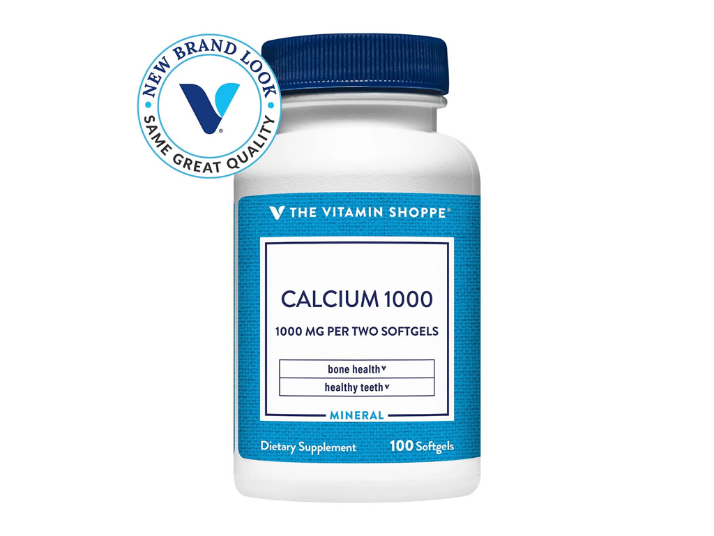 THE VITAMIN SHOPPE CALCIUM 1000MG - 100 CAPSULAS THE VITAMIN SHOPPE CALCIUM 1000MG - 100 CAPSULAS