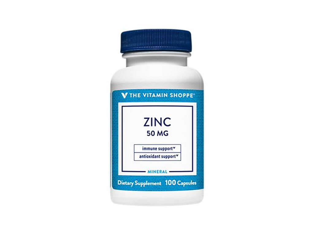 THE VITAMIN SHOPPE ZINC 50MG - 100 CAPSULAS THE VITAMIN SHOPPE ZINC 50MG - 100 CAPSULAS