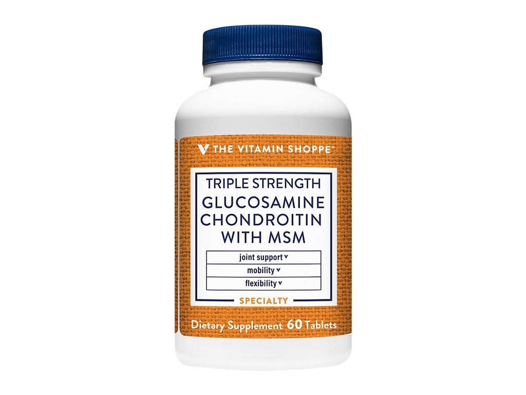 THE VITAMIN SHOPPE GLUCOSAMINA MSM - 60 CAPSULAS THE VITAMIN SHOPPE GLUCOSAMINA MSM - 60 CAPSULAS