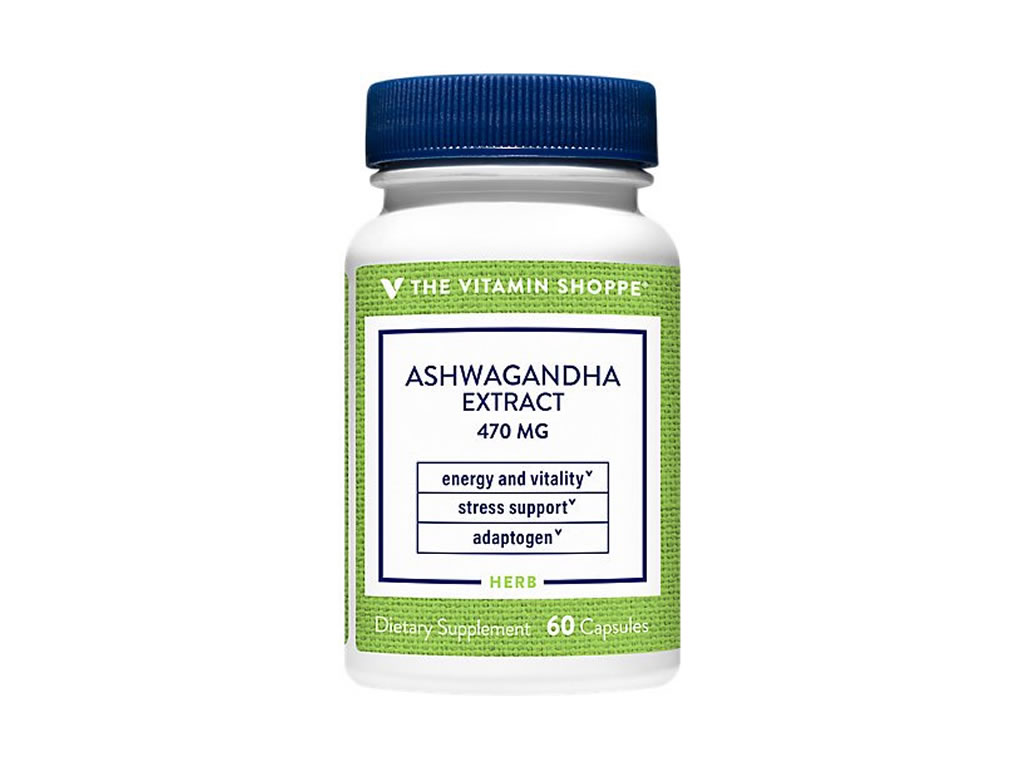 THE VITAMIN SHOPPE ASHWAGANDHA EXTRACT 470MG - 60 CAPSULAS THE VITAMIN SHOPPE ASHWAGANDHA EXTRACT 470MG - 60 CAPSULAS