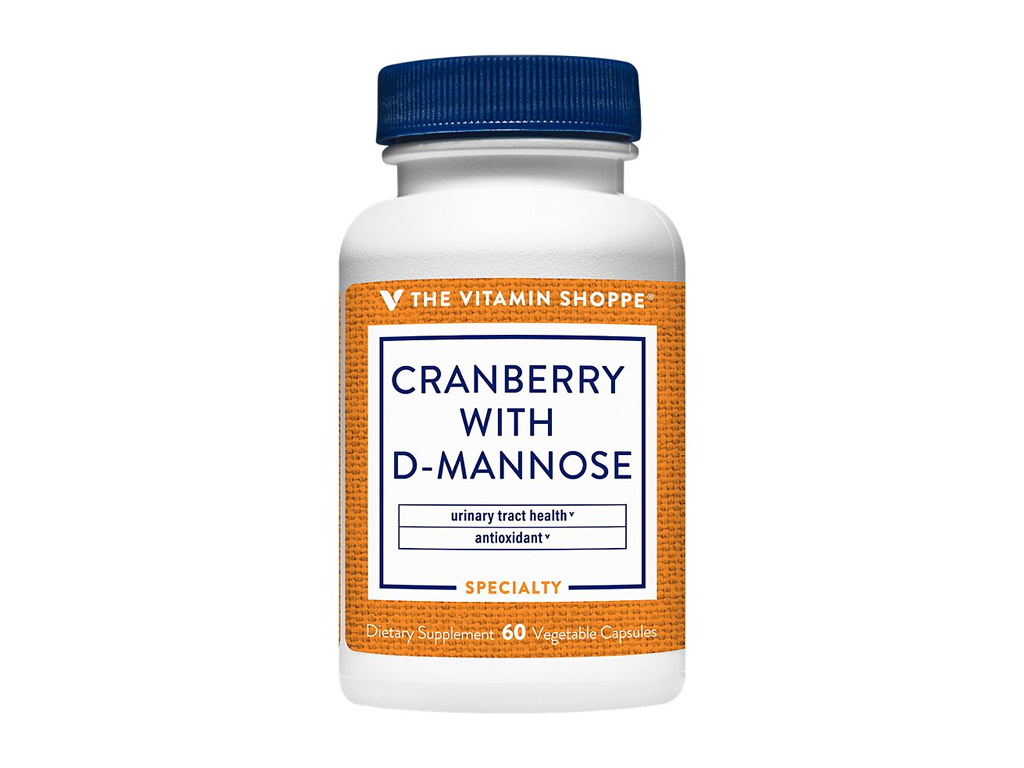 THE VITAMIN SHOPPE CRANBERRY WITH D-MANNOSE - 60 CAPSULAS THE VITAMIN SHOPPE CRANBERRY WITH D-MANNOSE - 60 CAPSULAS
