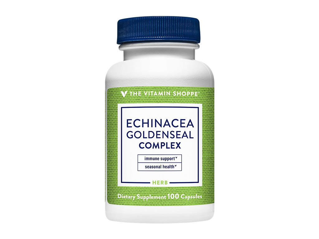 THE VITAMIN SHOPPE ECHINACEA GOLDENSEAL COMPLEX - 100 CAPSULAS THE VITAMIN SHOPPE ECHINACEA GOLDENSEAL COMPLEX - 100 CAPSULAS