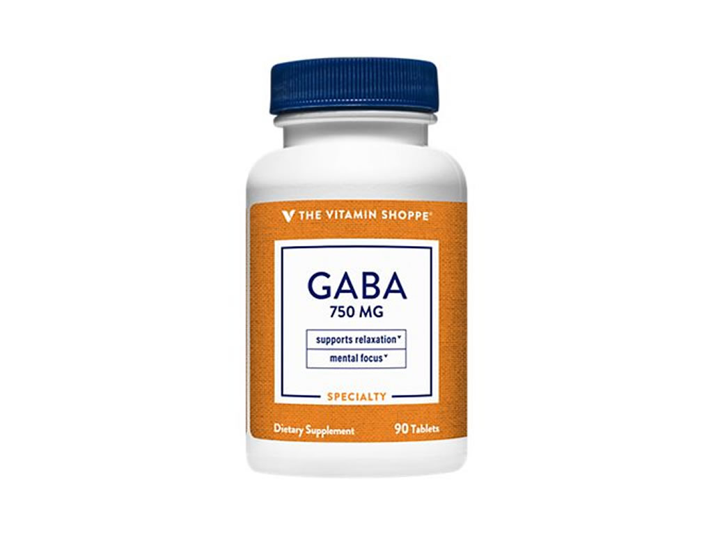 THE VITAMIN SHOPPE GABA 750MG - 90 CAPSULAS THE VITAMIN SHOPPE GABA 750MG - 90 CAPSULAS