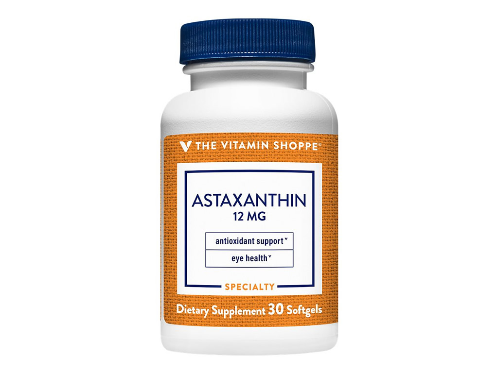 THE VITAMIN SHOPPE ASTAXANTHIN 12MG - 30 SOFTGELS THE VITAMIN SHOPPE ASTAXANTHIN 12MG - 30 SOFTGELS