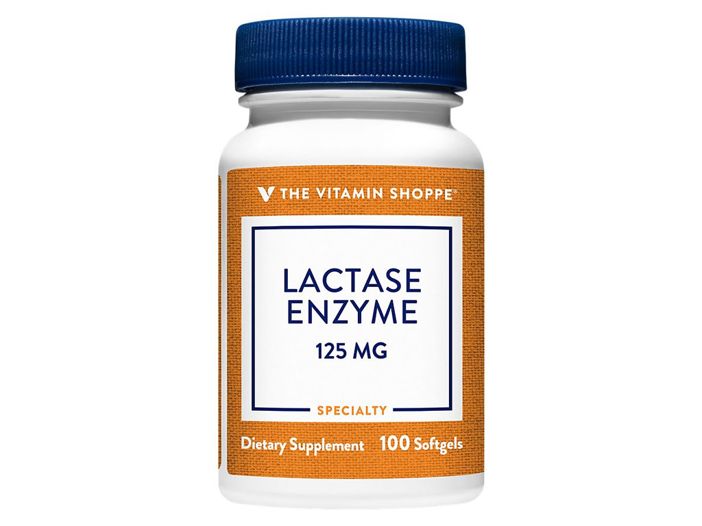 THE VITAMIN SHOPPE LACTASE ENZYME 125MG - 100 SOFTGELS THE VITAMIN SHOPPE LACTASE ENZYME 125MG - 100 SOFTGELS