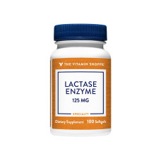 THE VITAMIN SHOPPE LACTASE ENZYME 125MG - 100 SOFTGELS THE VITAMIN SHOPPE LACTASE ENZYME 125MG - 100 SOFTGELS
