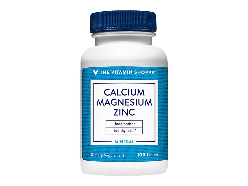 THE VITAMIN SHOPPE CALCIUM MAGNESIUM ZINC - 100 CAPSULAS THE VITAMIN SHOPPE CALCIUM MAGNESIUM ZINC - 100 CAPSULAS
