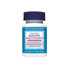THE VITAMIN SHOPPE CHEWABLE BARIATRIC MULVITAMIN TROPICAL BERRY - 60 COMPRIMIDOS THE VITAMIN SHOPPE CHEWABLE BARIATRIC MULVITAMIN TROPICAL BERRY - 60 COMPRIMIDOS