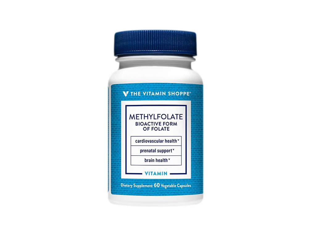 THE VITAMIN SHOPPE METHYLFOLATE 800MCG - 60 CAPSULAS THE VITAMIN SHOPPE METHYLFOLATE 800MCG - 60 CAPSULAS