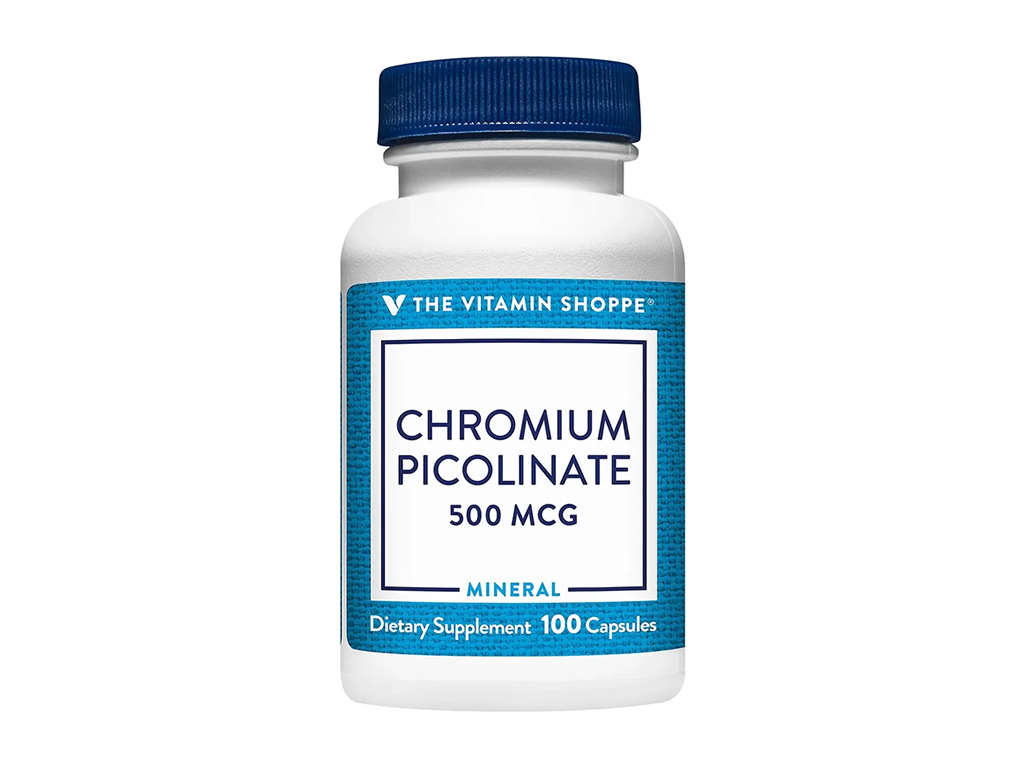 THE VITAMIN SHOPPE CHROMIUM PICOLINATE 500 MCG - 100 CAPSULAS THE VITAMIN SHOPPE CHROMIUM PICOLINATE 500 MCG - 100 CAPSULAS