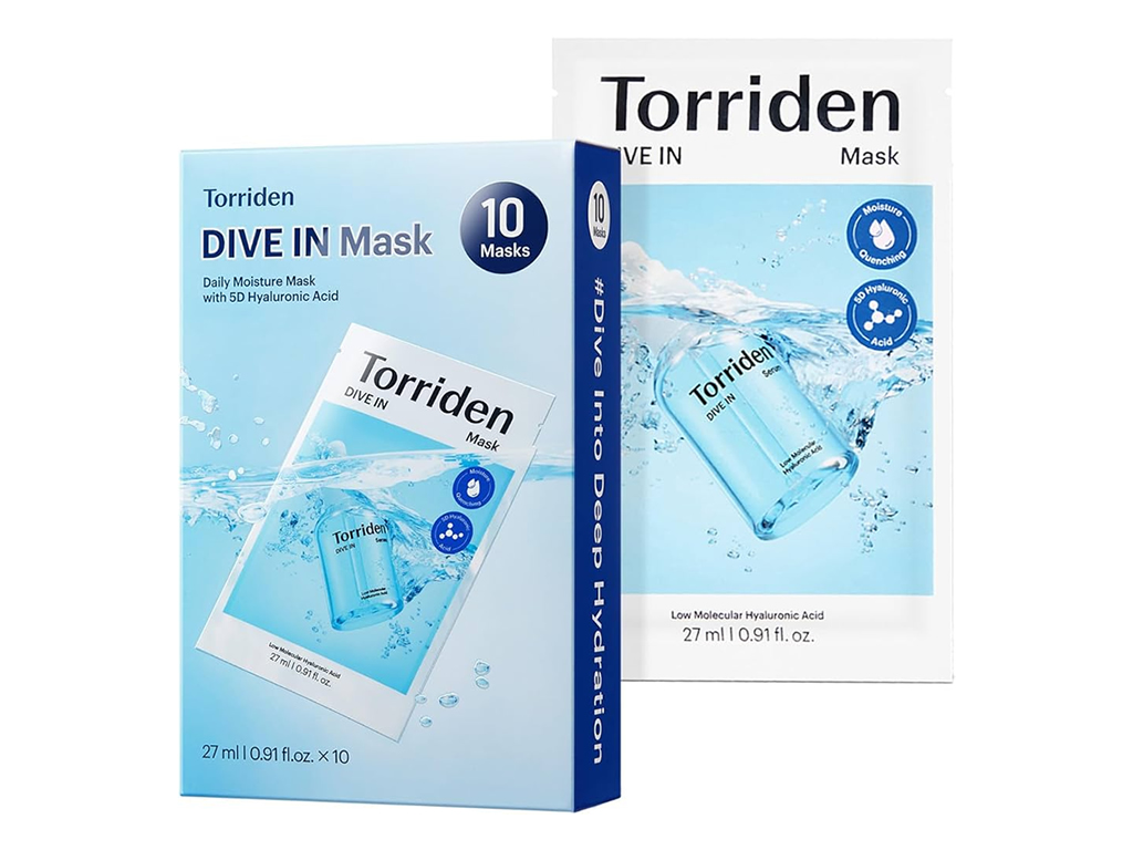 TORRIDEN DIVE IN MASK PACK HYALURONIC ACID 27ML - 10 UNIDADES TORRIDEN DIVE IN MASK PACK HYALURONIC ACID 27ML - 10 UNIDADES