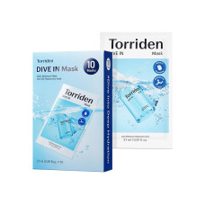 TORRIDEN DIVE IN MASK PACK HYALURONIC ACID 27ML - 10 UNIDADES TORRIDEN DIVE IN MASK PACK HYALURONIC ACID 27ML - 10 UNIDADES
