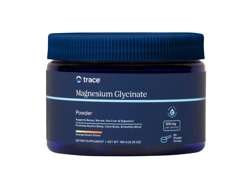 TRACE MAGNESIUM GLYCINATE POWDER ORANGE DREAM 180GR TRACE MAGNESIUM GLYCINATE POWDER ORANGE DREAM 180GR
