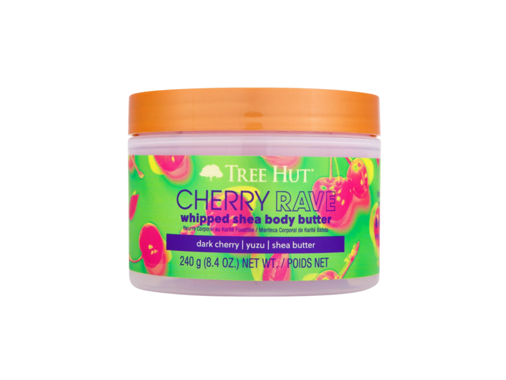 TREE HUT BODY BUTTER CHERRY RAVE 240GR TREE HUT BODY BUTTER CHERRY RAVE 240GR