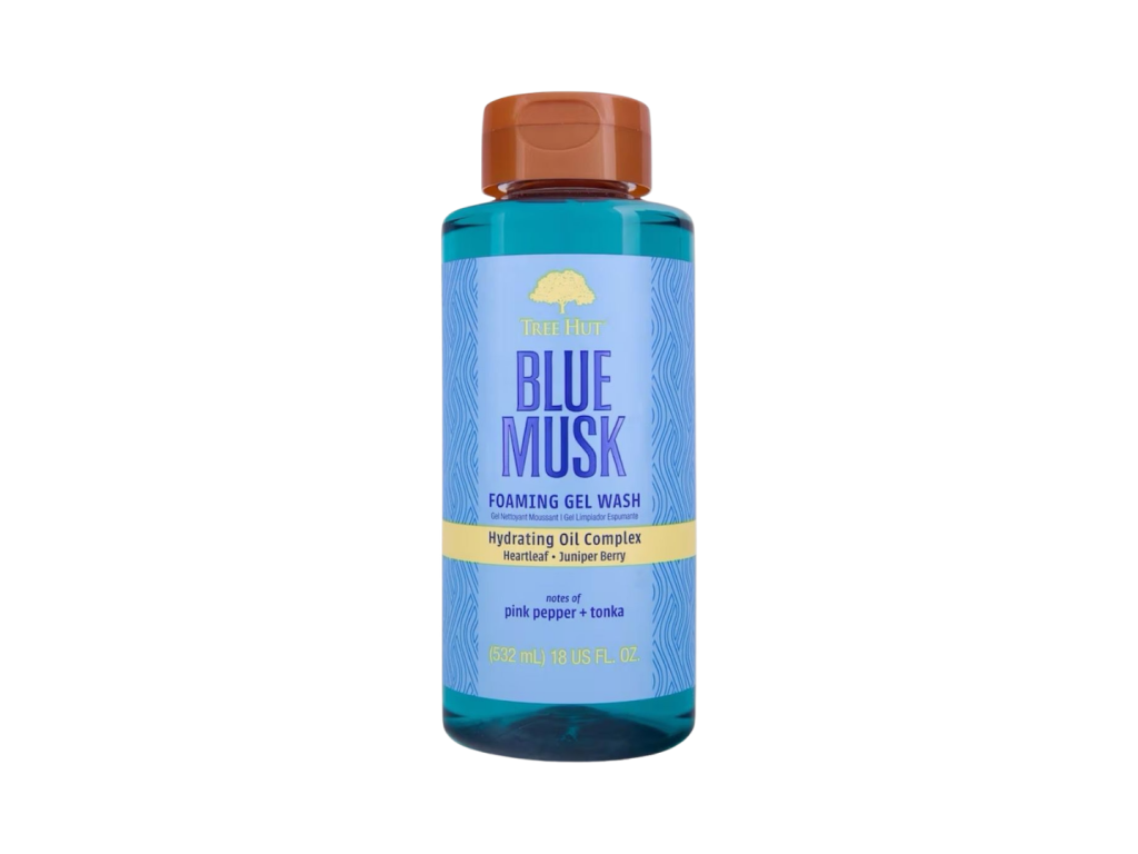SABONETE EM GEL TREE HUT BLUE MUSK - 532ML SABONETE EM GEL TREE HUT BLUE MUSK - 532ML