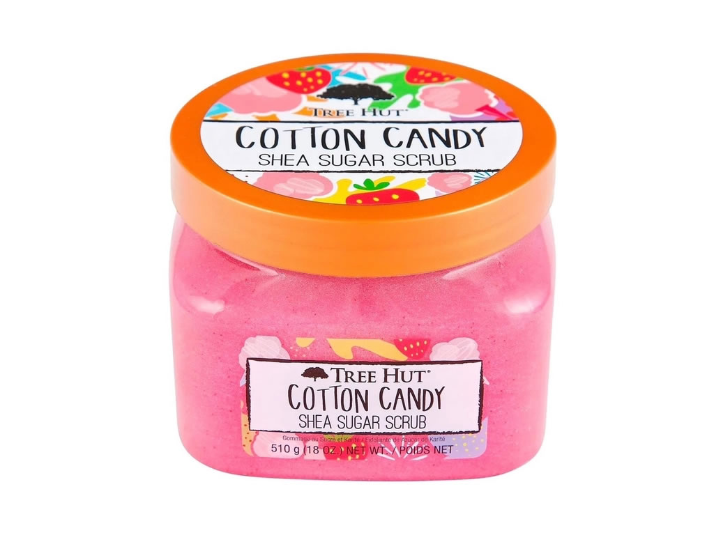 ESFOLIANTE CORPORAL TREE HUT SUGAR SCRUB - COTTON CANDY- 510GR ESFOLIANTE CORPORAL TREE HUT SUGAR SCRUB - COTTON CANDY- 510GR