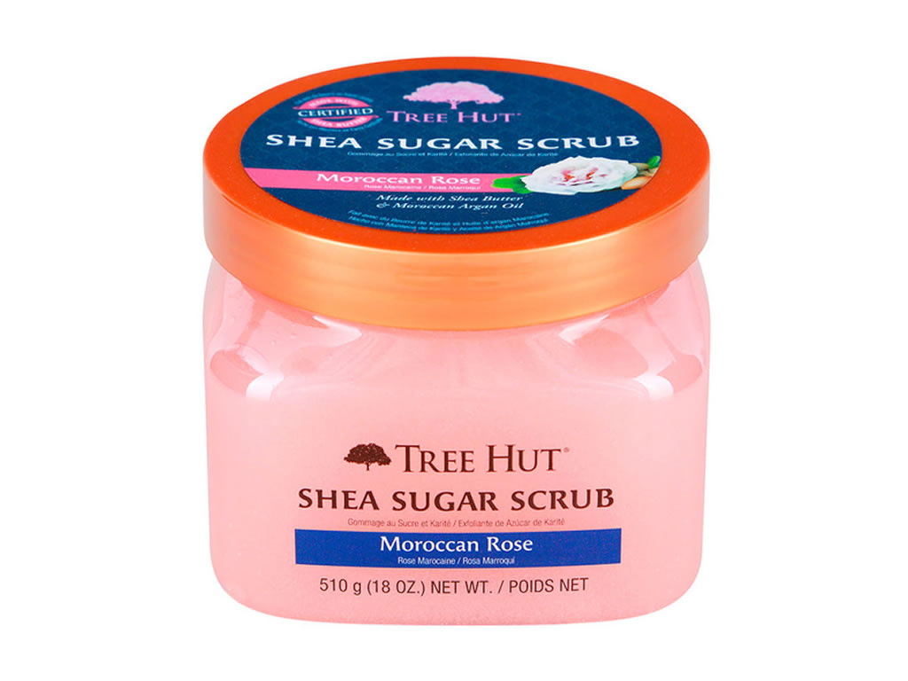 ESFOLIANTE CORPORAL TREE HUT SUGAR SCRUB - MOROCCAN ROSE - 510GR ESFOLIANTE CORPORAL TREE HUT SUGAR SCRUB - MOROCCAN ROSE - 510GR