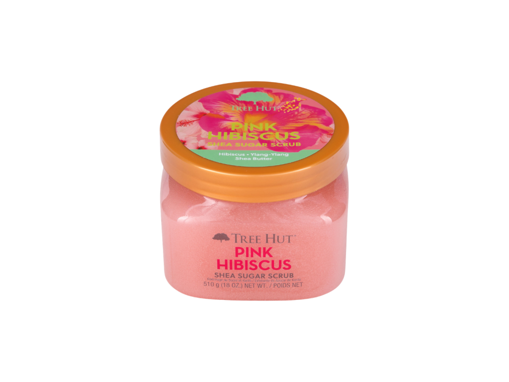 ESFOLIANTE CORPORAL TREE HUT SHEA SUGAR SCRUB PINK HIBISCUS - 510G ESFOLIANTE CORPORAL TREE HUT SHEA SUGAR SCRUB PINK HIBISCUS - 510G