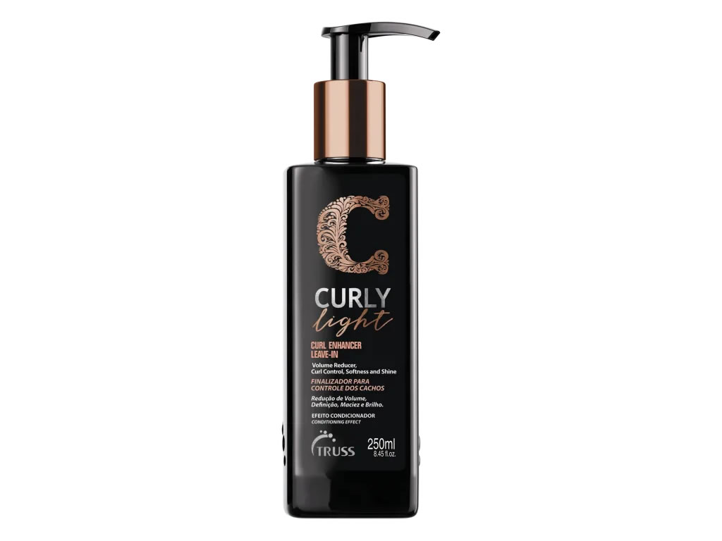 TRUSS ATIVADOR DE CACHOS CURLY LIGHT - 250ML TRUSS ATIVADOR DE CACHOS CURLY LIGHT - 250ML