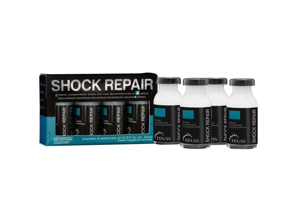 TRUSS AMPOLA DE TRATAMENTO SHOCK REPAIR X4 - 17 ML TRUSS AMPOLA DE TRATAMENTO SHOCK REPAIR X4 - 17 ML