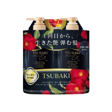 TSUBAKI PREMIUM EX DAMAGE CARE & REPAIR KIT SHAMPOO 400ML + CONDICIONADOR 400ML