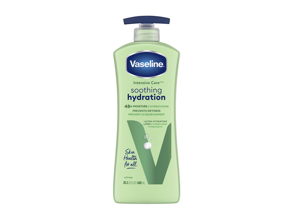 LOÇÃO CORPORAL VASELINE SOOTHING HYDRATION 48H - 600ML LOÇÃO CORPORAL VASELINE SOOTHING HYDRATION 48H - 600ML
