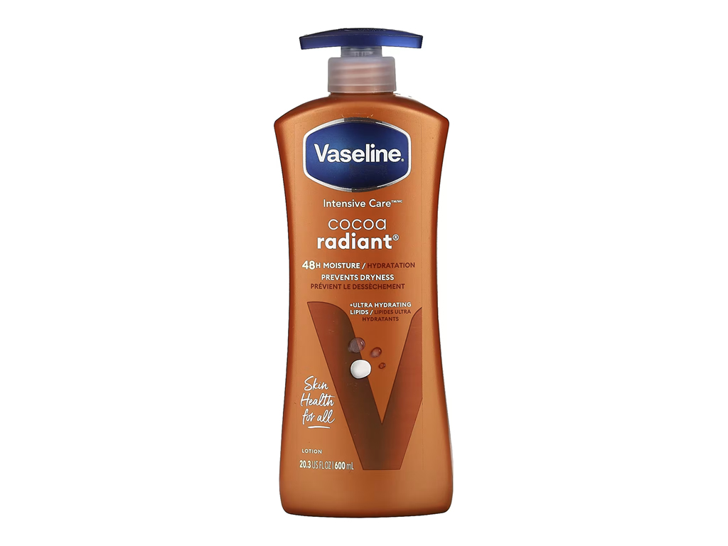 LOÇÃO VASELINE COCOA RADIANT 48H - 600ML LOÇÃO VASELINE COCOA RADIANT 48H - 600ML