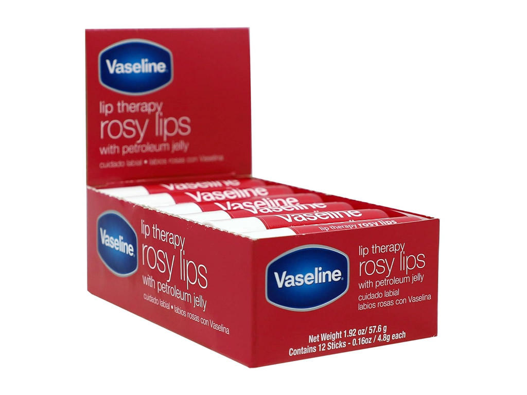 VASELINE LIP THERAPY ROSY LIPS 4.8GR - 12 UNIDADES VASELINE LIP THERAPY ROSY LIPS 4.8GR - 12 UNIDADES