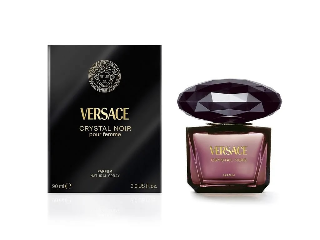 PERFUME VERSACE CRYSTAL NOIR POUR FEMME PARFUM - 90ML - FEMININO PERFUME VERSACE CRYSTAL NOIR POUR FEMME PARFUM - 90ML - FEMININO