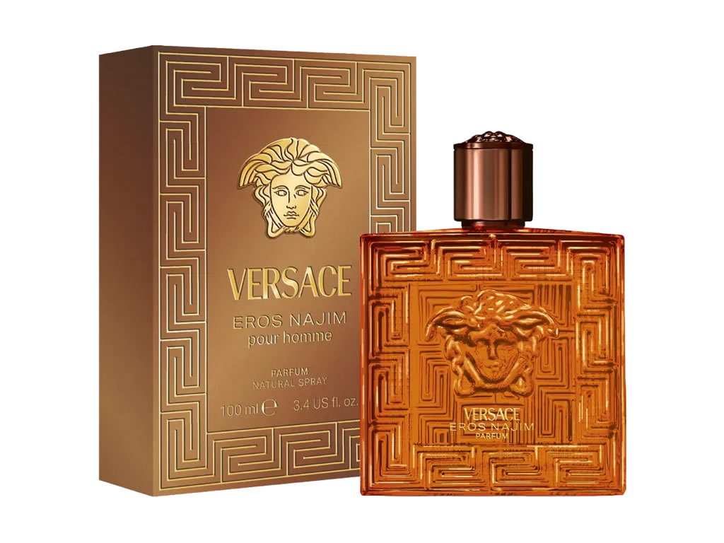 PERFUME VERSACE EROS NAJIM POUR HOMME PARFUM - 100ML - MASCULINO PERFUME VERSACE EROS NAJIM POUR HOMME PARFUM - 100ML - MASCULINO