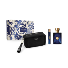 PERFUME VERSACE KIT DYLAN BLUE EDT 100ML + EDT 10ML + NECESSAIRE - MASCULINO