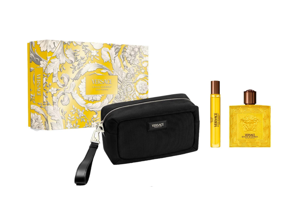 PERFUME VERSACE KIT EROS ENERGY EDP 100ML + EDP 10ML + NECESSAIRE - MASCULINO PERFUME VERSACE KIT EROS ENERGY EDP 100ML + EDP 10ML + NECESSAIRE - MASCULINO