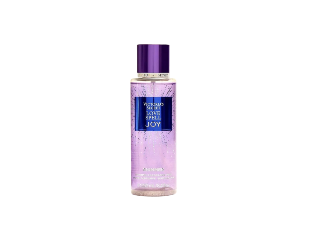 VICTORIA'S SECRET LOVE SPELL JOY SHIMMER BODY MIST 250ML VICTORIA'S SECRET LOVE SPELL JOY SHIMMER BODY MIST 250ML