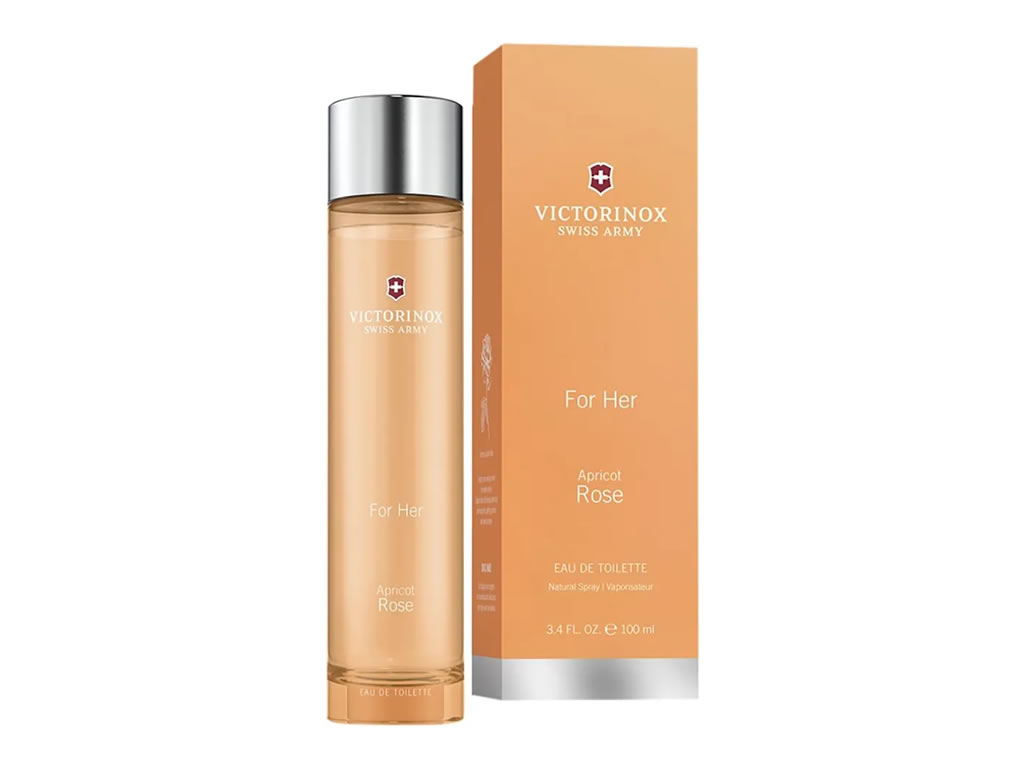 PERFUME VICTORINOX SWISS ARMY FOR HER APRICOT ROSE EDT - 100ML - FEMININO PERFUME VICTORINOX SWISS ARMY FOR HER APRICOT ROSE EDT - 100ML - FEMININO