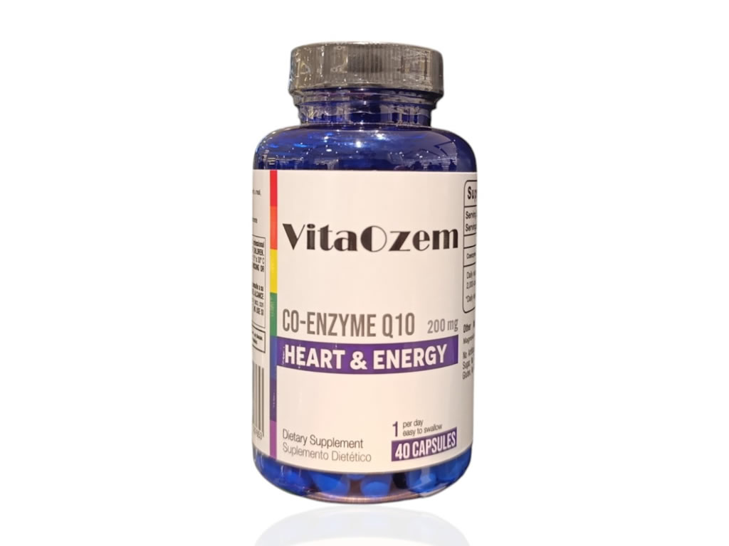 VITAOZEM CO-ENZYME Q10 200MG 40 CAPSULAS VITAOZEM CO-ENZYME Q10 200MG 40 CAPSULAS