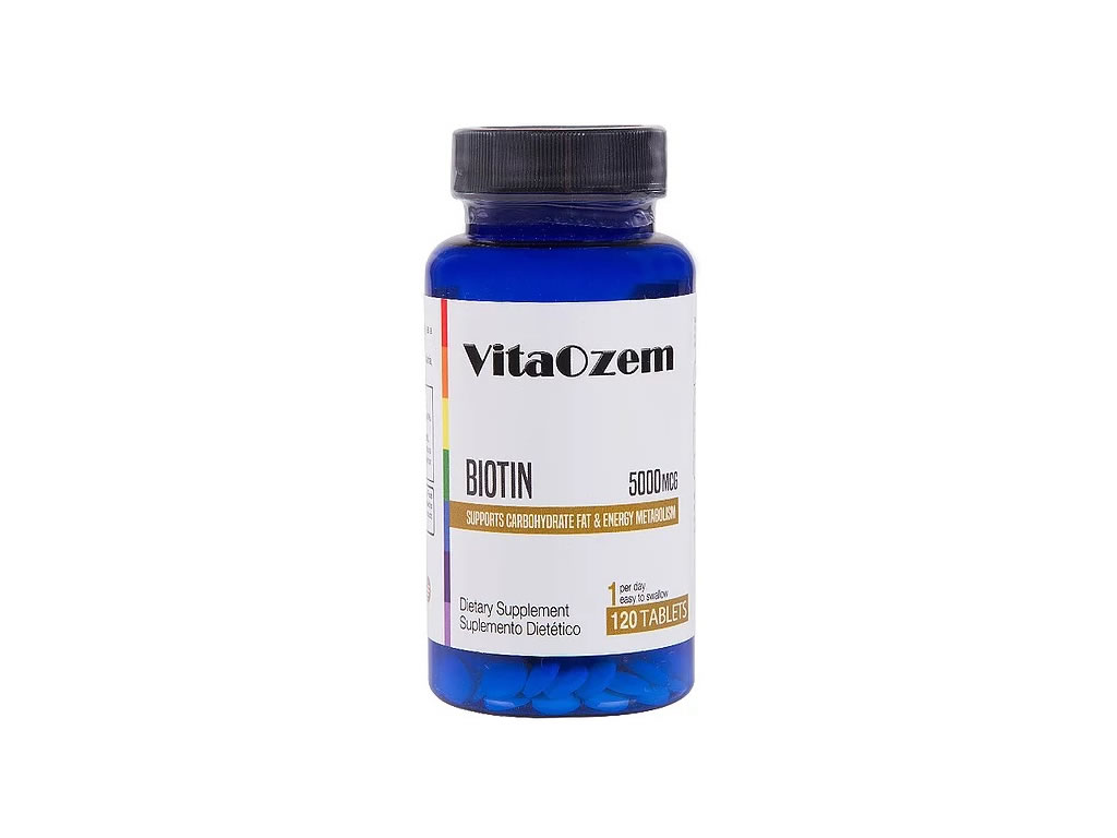 VITAOZEM BIOTIN 5.000 MCG - 120 CAPSULAS VITAOZEM BIOTIN 5.000 MCG - 120 CAPSULAS