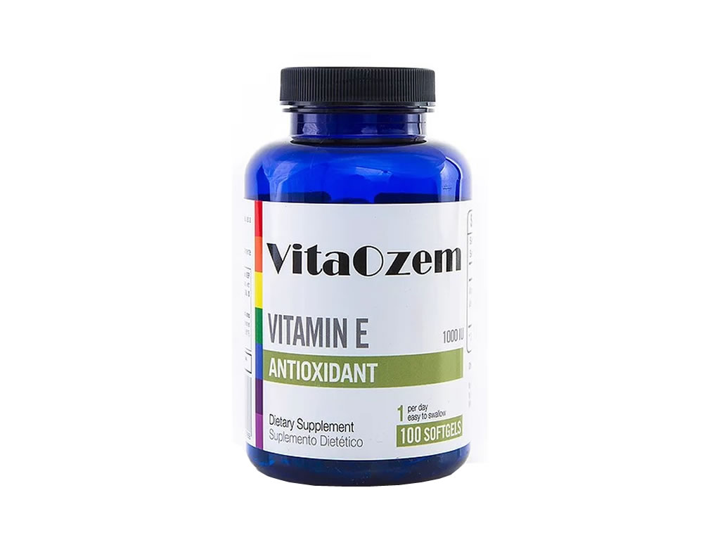 VITAOZEM VITAMINA E 1000UI - 100 CAPSULAS VITAOZEM VITAMINA E 1000UI - 100 CAPSULAS
