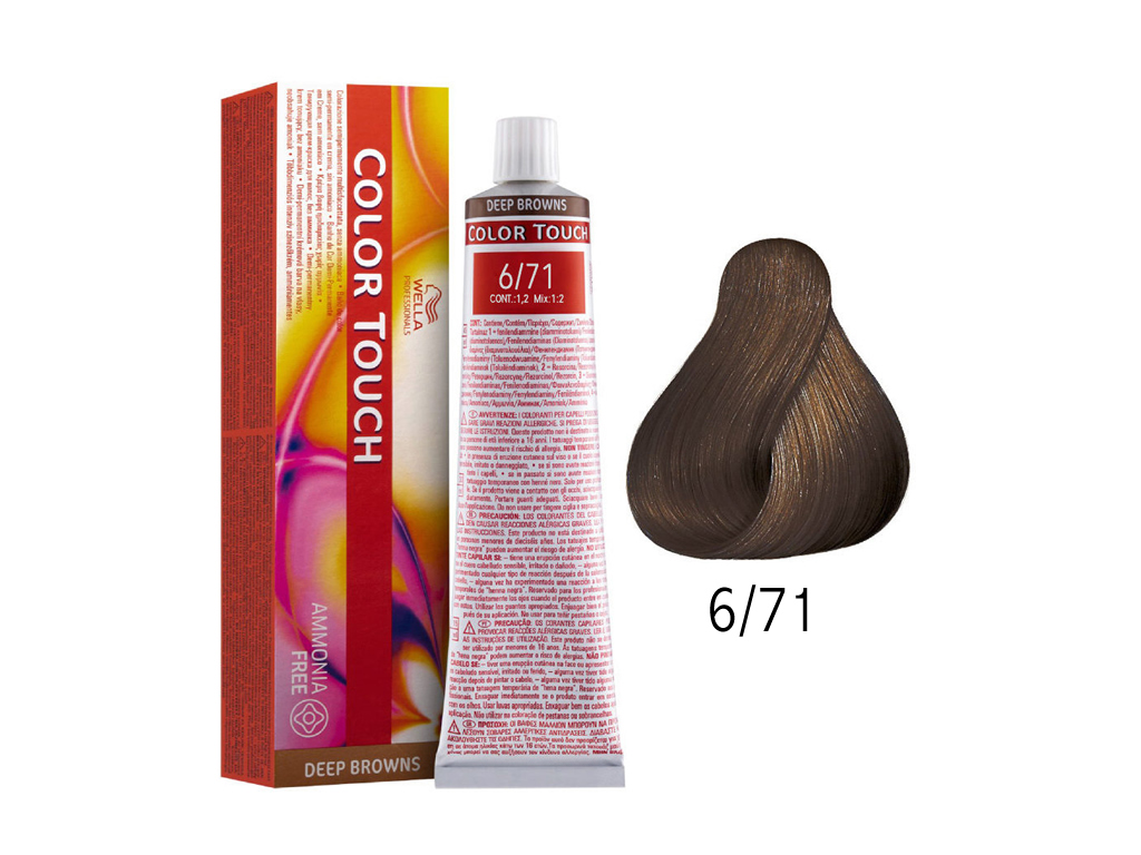 WELLA COLOR TOUCH 6/71 WELLA COLOR TOUCH 6/71