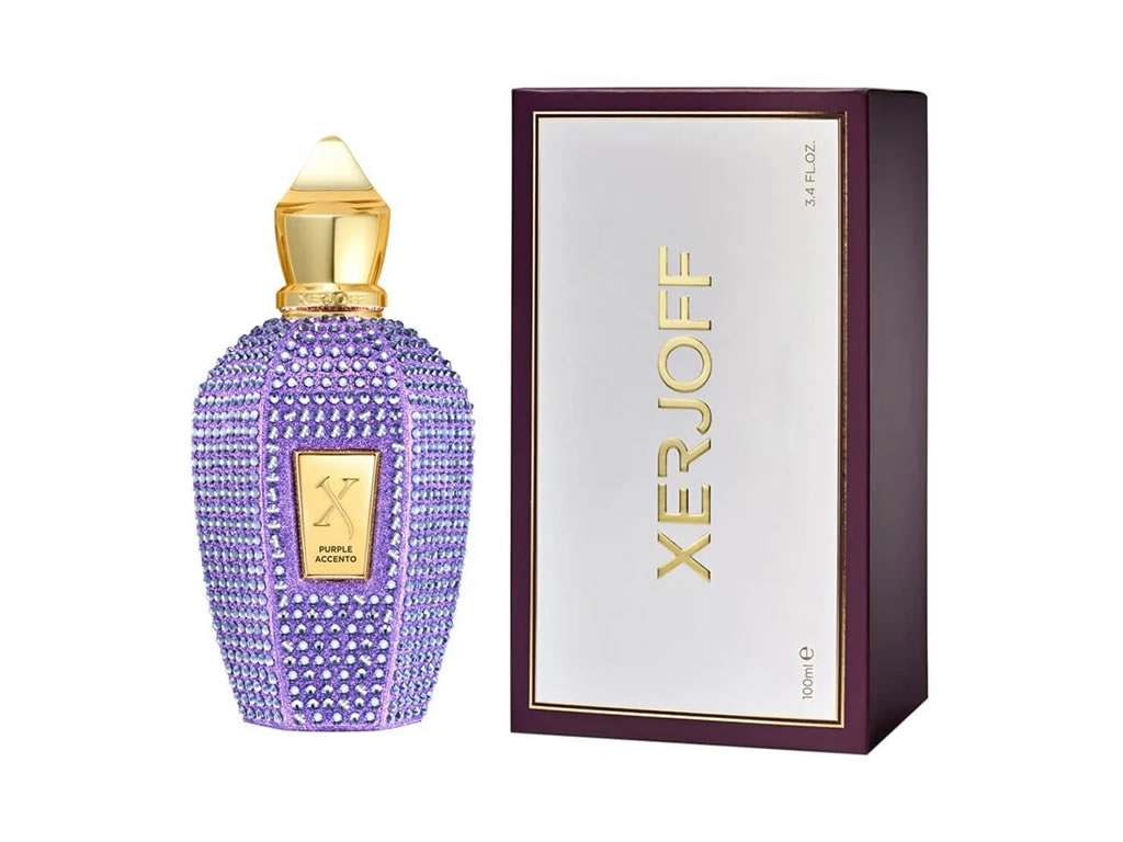 PERFUME XERJOFF PURPLE ACCENTO CRYSTAL EDITION EDP - 100ML - UNISSEX PERFUME XERJOFF PURPLE ACCENTO CRYSTAL EDITION EDP - 100ML - UNISSEX