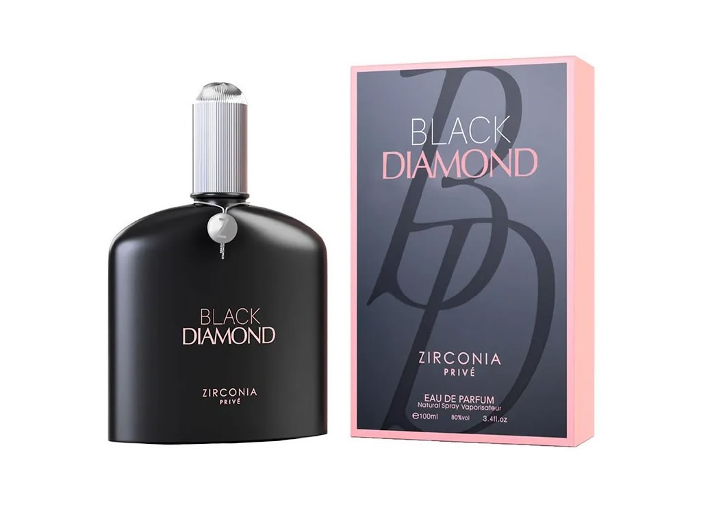 PERFUME ZIRCONIA PRIVE BLACK DIAMOND EAU DE PARFUM - 100 ML - FEMININO PERFUME ZIRCONIA PRIVE BLACK DIAMOND EAU DE PARFUM - 100 ML - FEMININO